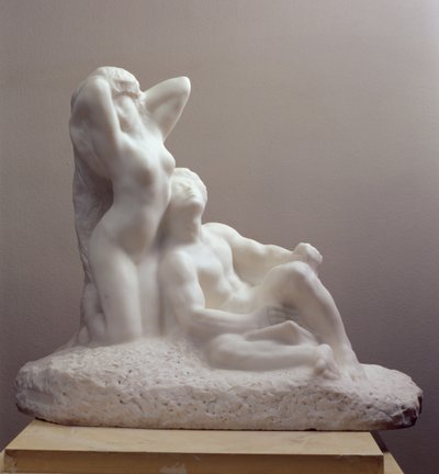 Poet and Muse, c.1905 by Auguste Rodin